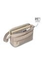 Bolso Para Mujer Amsu 2.0 Tipo Crossbody Pequeño Beige de Totto