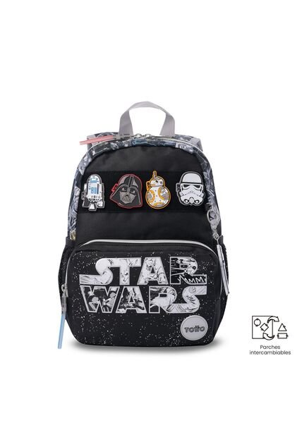 Morral Para Niño Star Wars Jedi Pequeño Negro