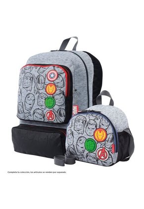 Lonchera Con Aislamiento Térmico Super Avengers Gris