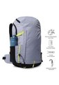 Morral Outdoor Summit 35 Morado Con Sistema De Pedernal de Totto