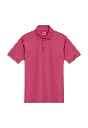 Camiseta Tipo Polo En Jersey Para Hombre Totto Rosada Mkp