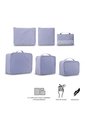 Organizador De Viaje Packing Cube X 6 Morado de Totto