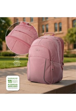 Morral Universitario Porta PC 15.4" Cambri 2.0 Rosado Mujer