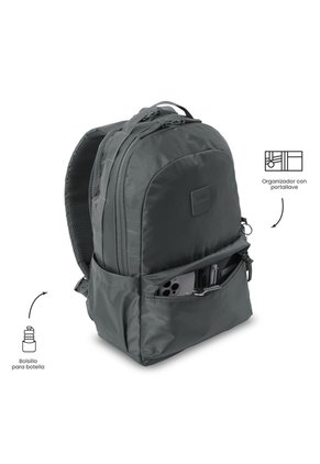 Morral Universitario Dytto Porta PC 15" Gris