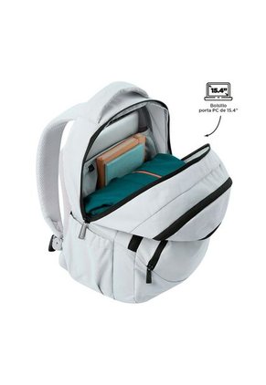 Morral Escolar Porta PC 15.4" Luciano 2.0 Gris