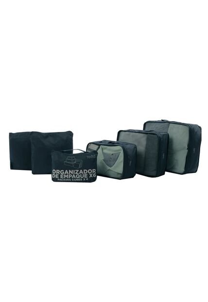 Organizador De Viaje Packing Cube X 6 Azul