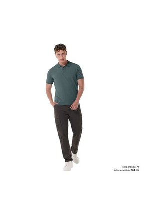 Camisa Polo Youngpolo Para Hombre Verde