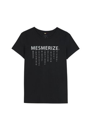 Camiseta Para Mujer Dusti Negra