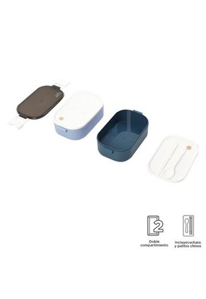 Portacomidas Magu Azul