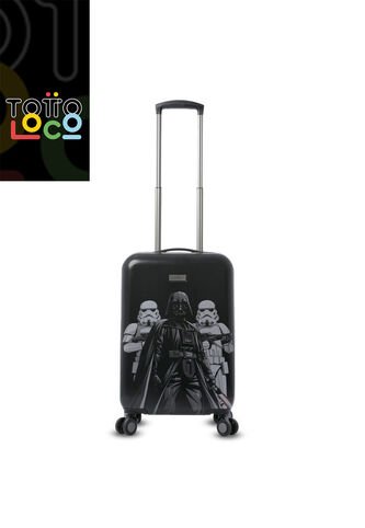 Maleta De Cabina 360 Star Wars Dark Side 10 Kilos Negro Totto