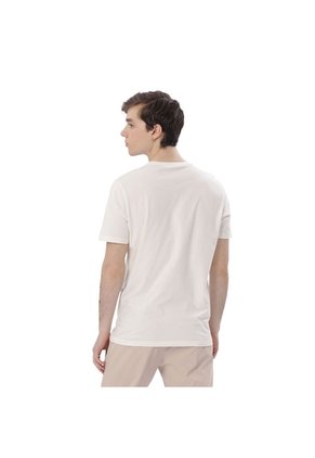 Camiseta Estampada Para Hombre Atena Manga Corta Blanca