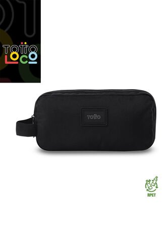 Cartuchera Multiuso Trik 5 Grande Negra Totto