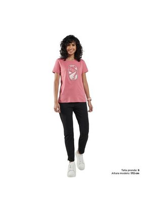 Camiseta Para Mujer Dusti Rosada