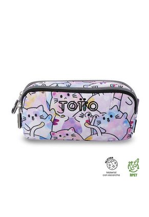 Cartuchera Multiuso Sobre Glitter Pequeña Rosada Mujer