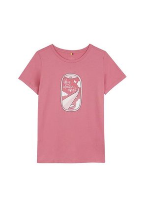Camiseta Para Mujer Dusti Rosada