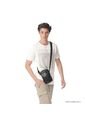 Bolso Para Hombre Indi Tipo Crossbody Pequeño Negro de Totto