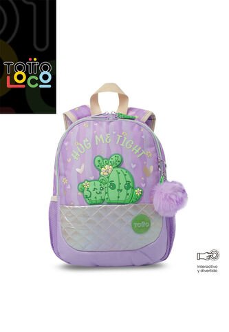 Morral Para Niña Kacty Pequeño Morado Totto