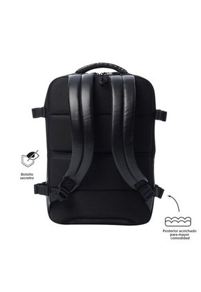 Morral Expandible Multifuncional Grow Porta PC 16" Negro