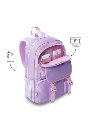 Morral Para Niña Cluw Mediano Color Morado