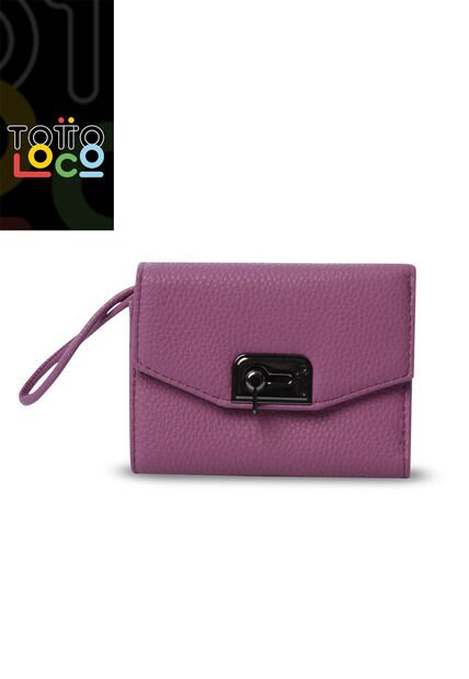 Billetera Para Mujer Smooth Ney Con RFID Blocker Rosada Rose
