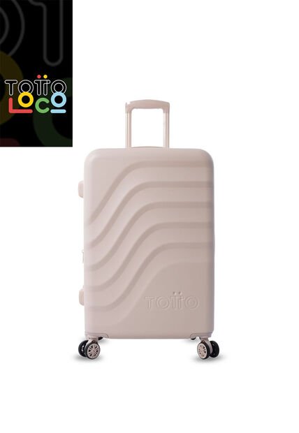 Maleta De Viaje Mediana 360 Bazy+ 2.0 Rosada