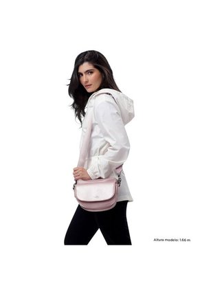Set X 2 Bolsos Para Mujer Style Tipo Crossbody Pequeño Rosado