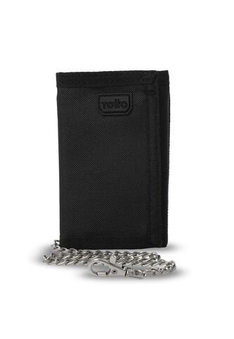 Billetera Para Hombre Riva Mee Con RFID Blocker Negra Totto