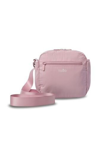Bolso Para Mujer Vic Tipo Crossbody Pequeño Rosado Totto