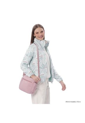 Bolso Para Mujer Vic Tipo Crossbody Pequeño Rosado