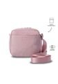 Bolso Para Mujer Vic Tipo Crossbody Pequeño Rosado de Totto