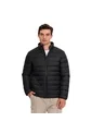 Chaqueta Acolchada Cuello Alto Coloro Negro Para Hombre de Totto