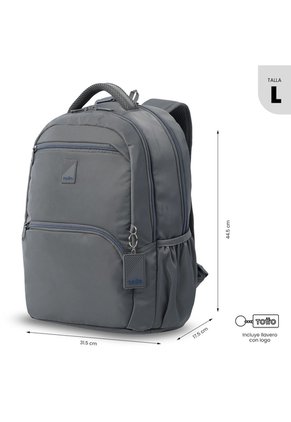 Morral Universitario Tracer 4 2.0 Porta PC 14" Gris