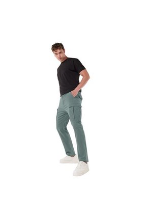 Pantalón Cargo Para Hombre Congoll Verde