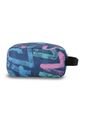 Cartuchera Multiuso Agapec Grande Azul Mujer de Totto