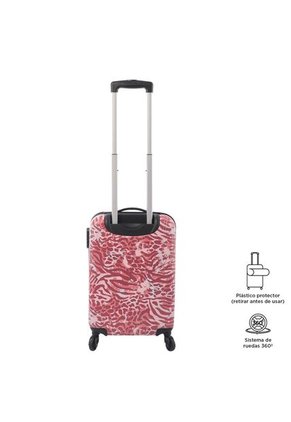Maleta De Cabina Stampy 2.0 10-15 Kg Rosado
