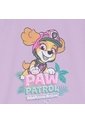 Camiseta Para Niña Paw Patrol Roar Some Rescue Morada de Totto