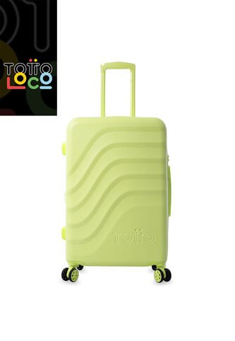 Maleta De Viaje Mediana 360 Bazy+ 2.0 Verde Totto