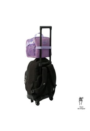 Lonchera Térmica Para Niña Sireny Grande Morada