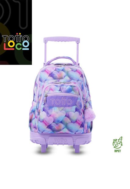 Maleta Con Ruedas Niña Porta PC 15.4