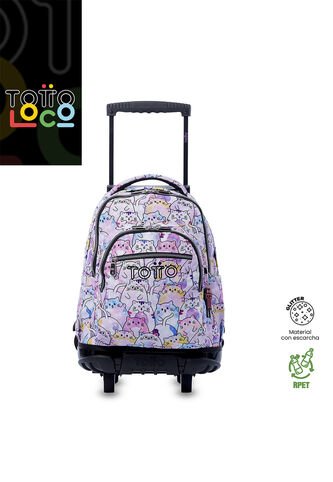 Maleta Para Niña Con Ruedas Porta PC 15.4