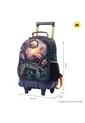 Morral Con Ruedas Niño Sentinel Mediano Gris de Totto