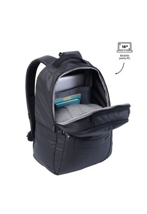 Morral Ejecutivo Porta PC 16" Wivetto 2.0 Negro Hombre