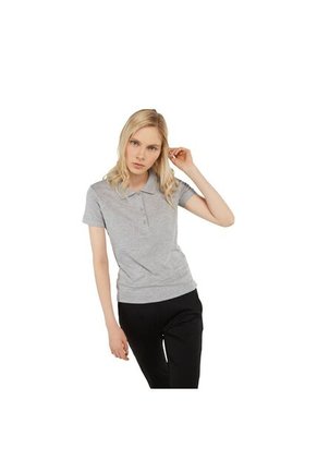 Camisa Polo Chechi Gris Mujer