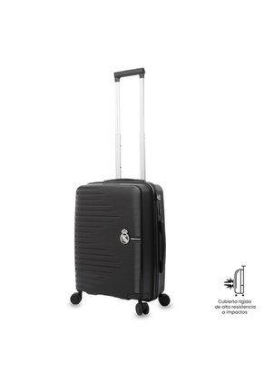 Maleta De Cabina 360 Real Madrid 10 Kilos Negra