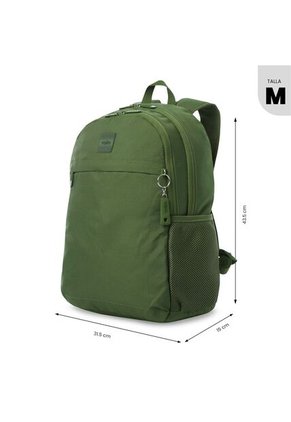 Morral Universitario Porta PC 14" Becky Verde Hombre