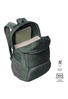 Mochila Plegable Liviana Syncro Grande Verde