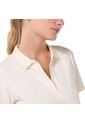 Camisa Polo Saba Para Mujer Blanca de Totto