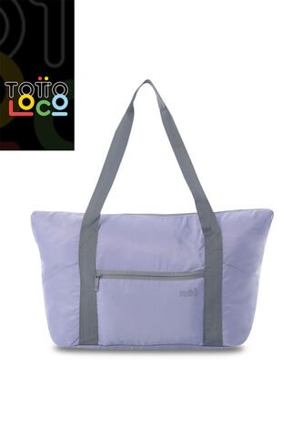 Bolso De Viaje Plegable Aloha 20 Grande Morado Totto