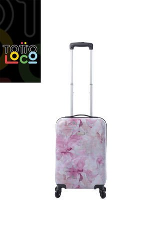 Maleta De Cabina 360 Stampy 2.0 10 Kilos Rosada Totto
