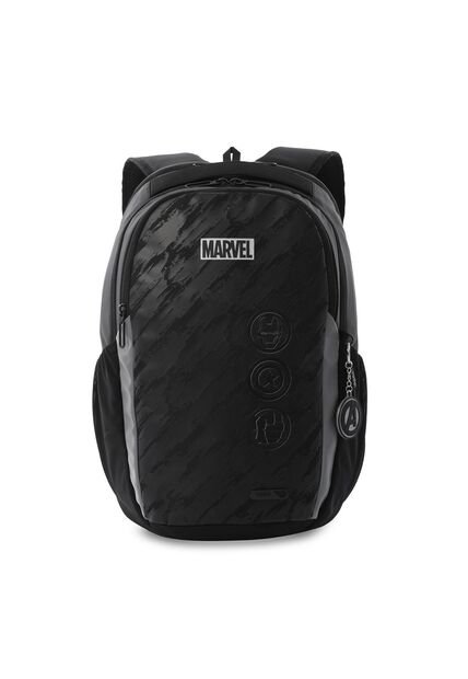 Morral Para Hombre Marvel Black Mediano Negro